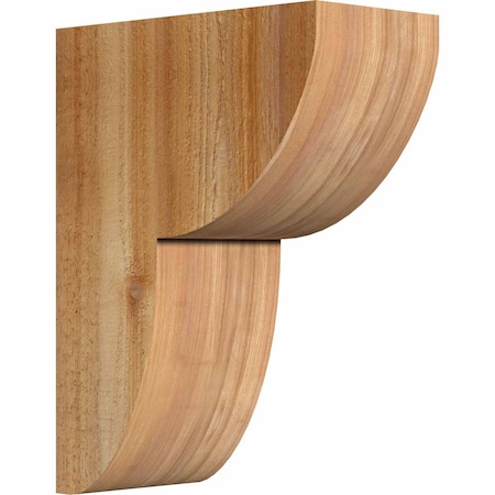 Ekena Millwork Crestline Rough Sawn Corbel, Western Red Cedar, 6"W x 12"D x 16"H COR06X12X16CRE00RWR